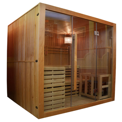 MO-EA4 Sauna sucha z piecem 200X180X200 cm 16
