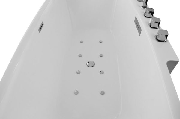 MUE-1701 Wanna łazienkowa SPA z hydromasażem 170x85x61cm