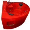 MO-1615R Wanna łazienkowa SPA z hydromasażem 165X145X72cm 18