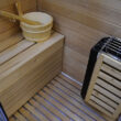 MO-1752B PRAWA TRIO, sauna sucha, parowa i kabina prysznicowa 180X110X223cm