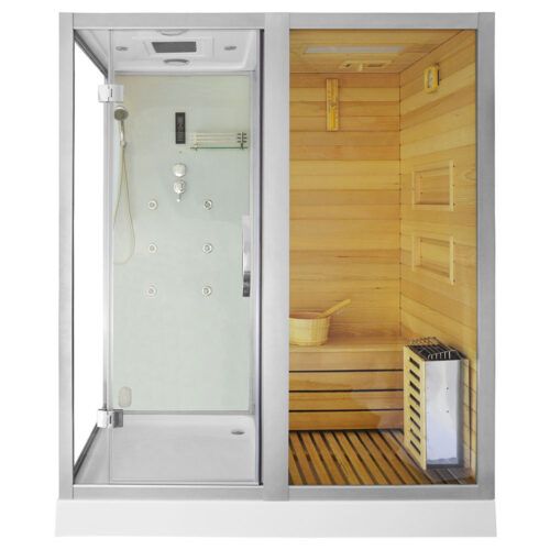 MO-1752W PRAWA TRIO, sauna sucha, parowa i kabina prysznicowa 180X110X223CM 33