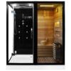 MO-1752B PRAWA TRIO, sauna sucha, parowa i kabina prysznicowa 180X110X223CM 1