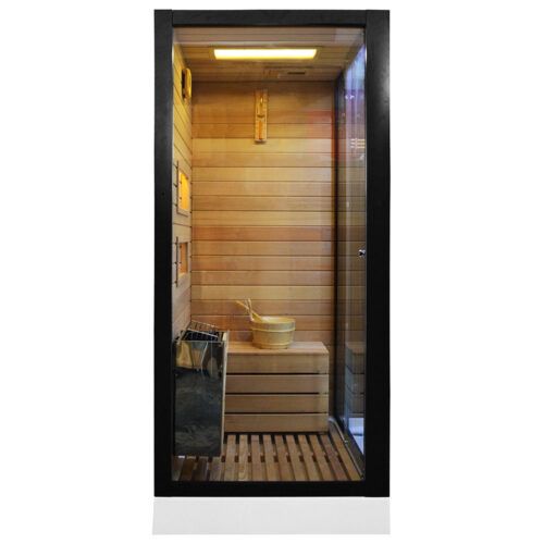 MO-1752B LEWA TRIO, sauna sucha, parowa i kabina prysznicowa 180X110X223CM 2