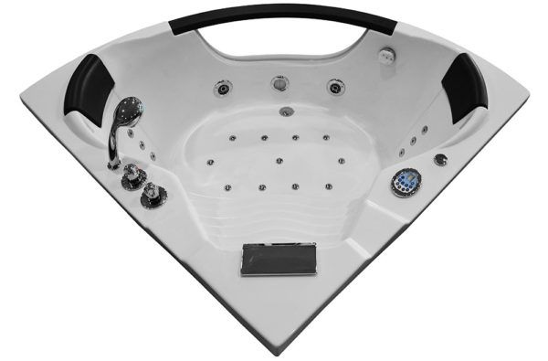 MO-1003 Wanna łazienkowa SPA z hydromasażem podgrzewacz i czujniki poziomu wody 140X140X67cm