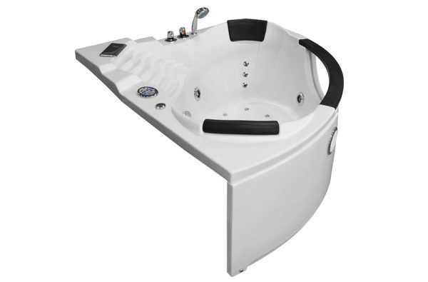 MO-1003 Wanna łazienkowa SPA z hydromasażem podgrzewacz i czujniki poziomu wody 140X140X67cm