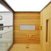 MO-1752W PRAWA TRIO, sauna sucha, parowa i kabina prysznicowa 180X110X223CM 6