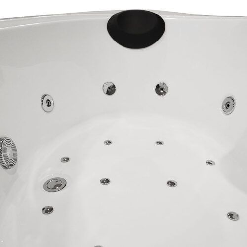 MO-1615W Wanna łazienkowa SPA z hydromasażem 165X145X72cm 1