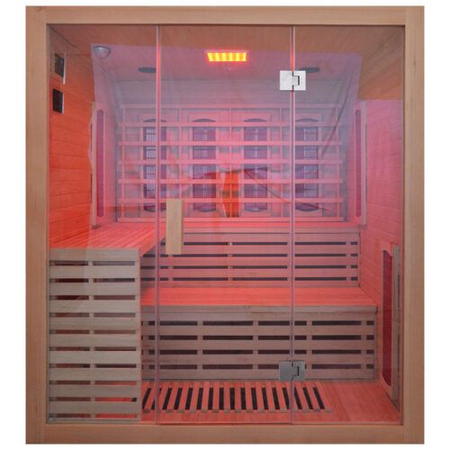 MO-EA4R Sauna na podczerwień 180X160X200CM 6