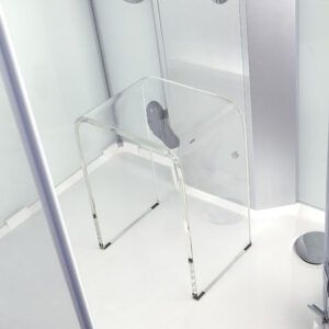Krzesło do kabiny prysznicowej AKRYLOWE