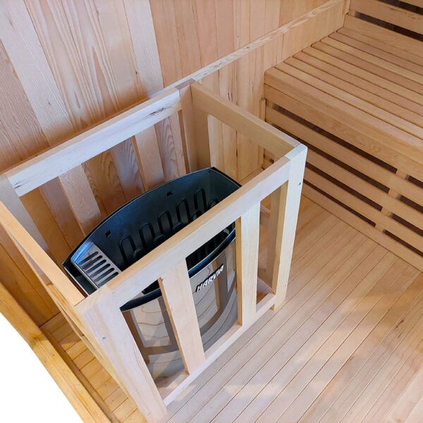 MO-EA4 Sauna sucha z piecem 220 x 200 x 200 cm