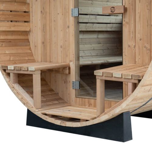 MO-2124 sauna ogrodowa BECZKA 240cm X r. 210cm 3