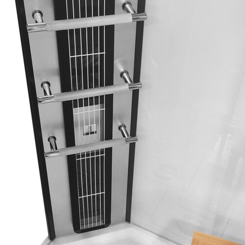 MUE-1082W TRIO, sauna na podczerwień, parowa i kabina prysznicowa 145X90X215CM 5