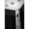 MUE-AR1280-1R z lustrami Kabina prysznicowa z hydromasażem i sauną parową 120X80X217CM 11